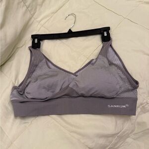 Gray Women's Comfort Bra